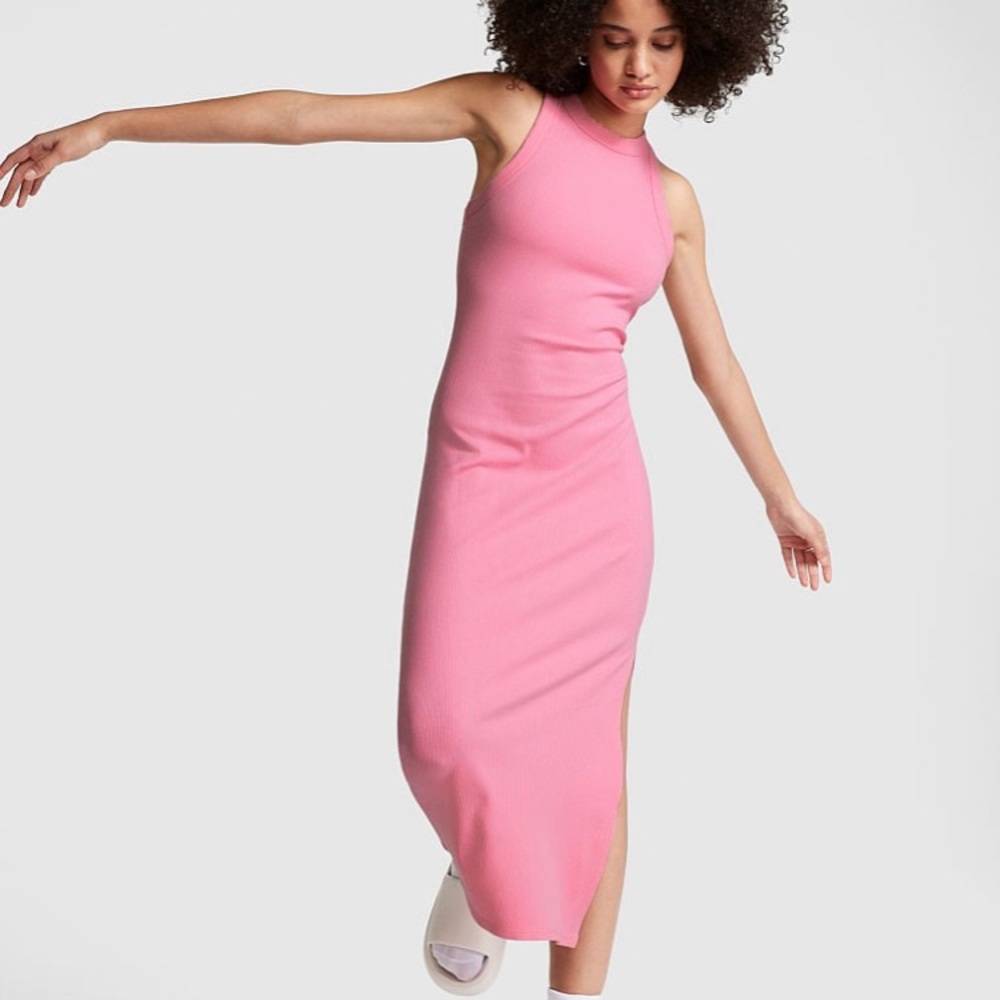 Rib Midi Dress NWT